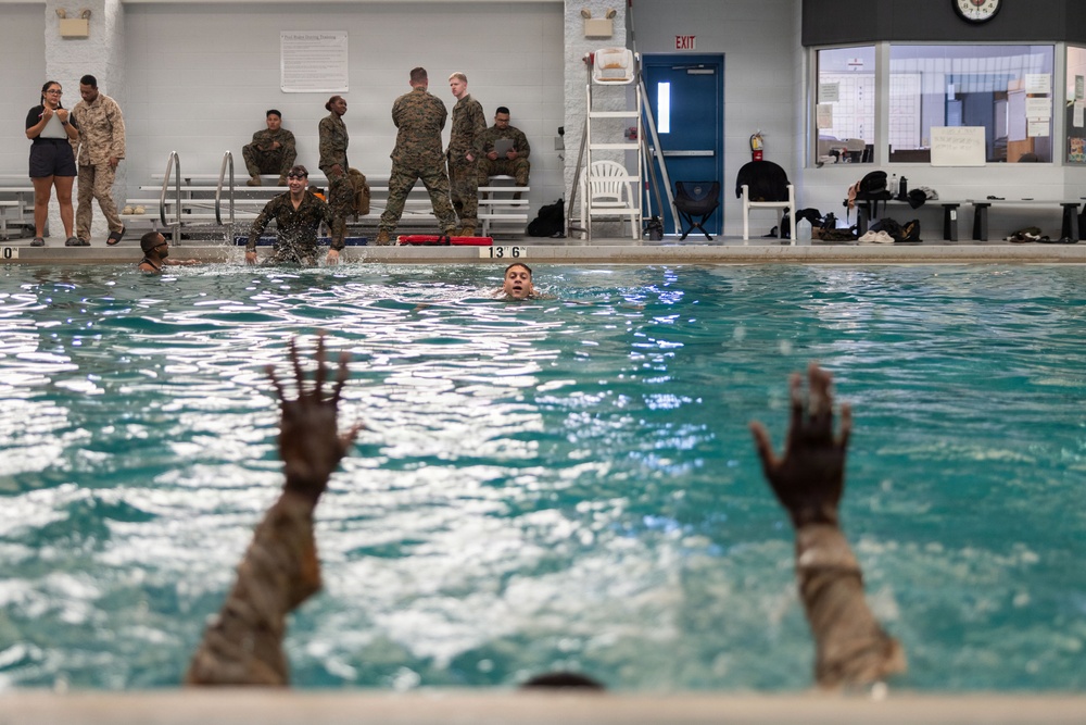 2nd Combat Readiness Regiment Water Survival Advanced Course
