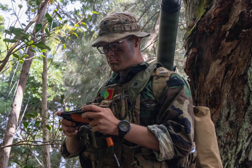 Soldier operates Beast+