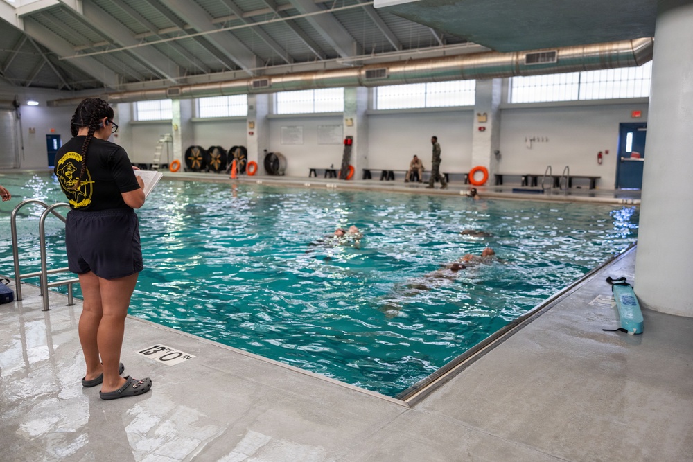 2nd Combat Readiness Regiment Water Survival Advanced Course