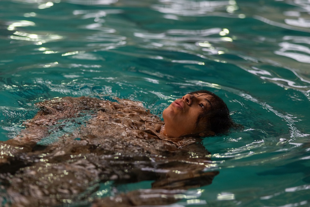 2nd Combat Readiness Regiment Water Survival Advanced Course