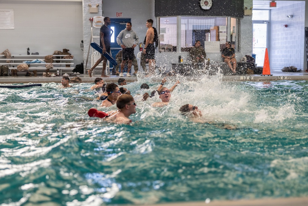 2nd Combat Readiness Regiment Water Survival Advanced Course