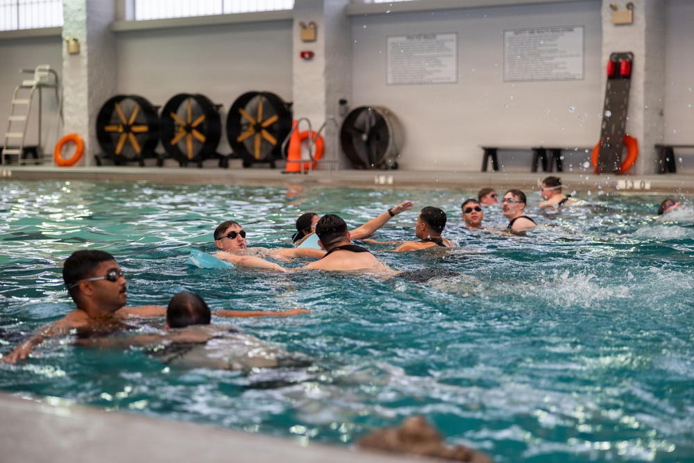 2nd Combat Readiness Regiment Water Survival Advanced Course