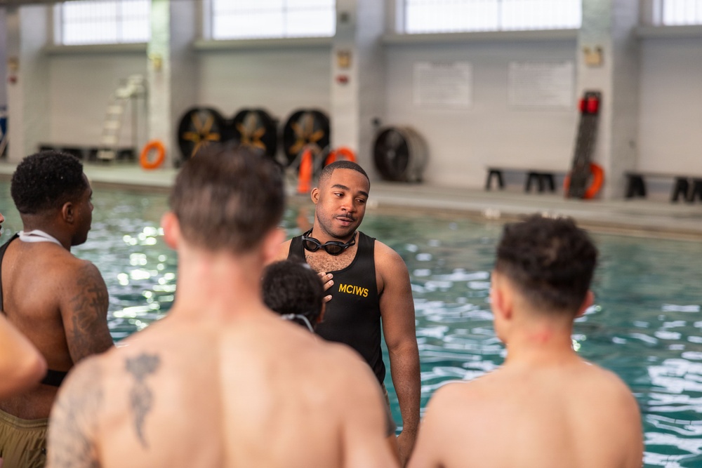 2nd Combat Readiness Regiment Water Survival Advanced Course
