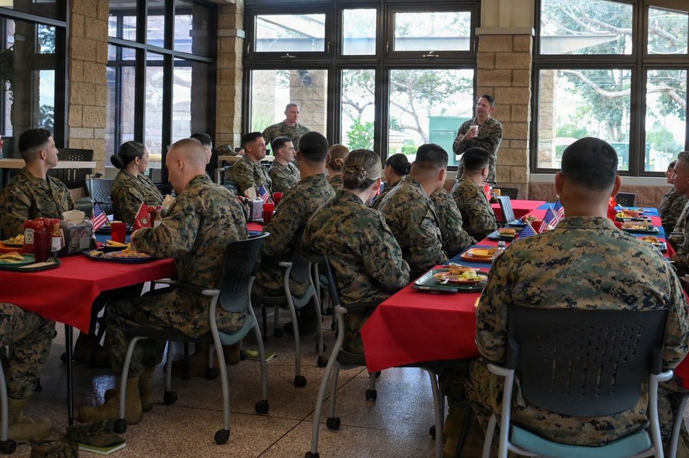 Sergeant Major of Marine Corps attends SNCO luncheon