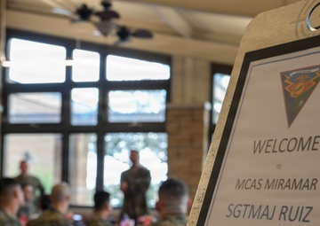 Sergeant Major of Marine Corps attends SNCO luncheon