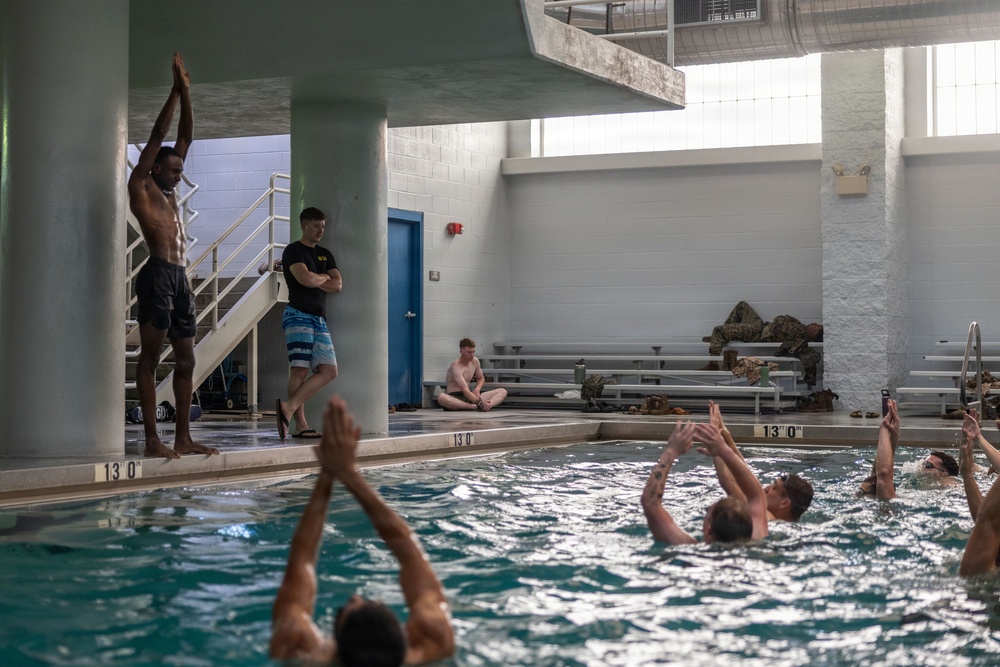 2nd Combat Readiness Regiment Water Survival Advanced Course