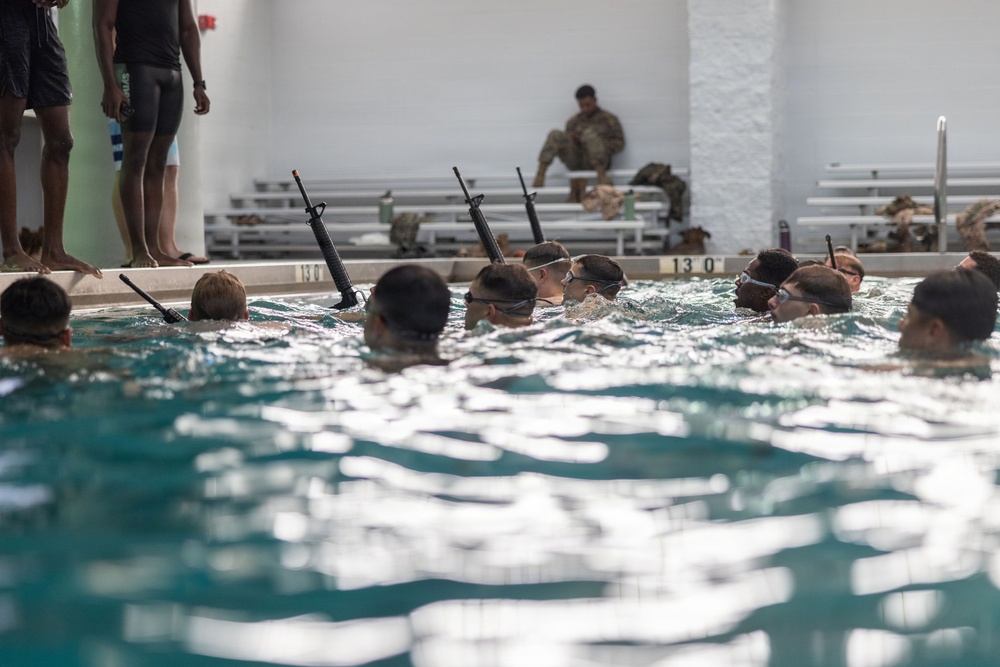 2nd Combat Readiness Regiment Water Survival Advanced Course