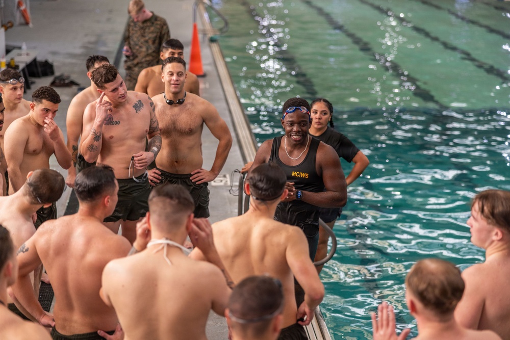 2nd Combat Readiness Regiment Water Survival Advanced Course