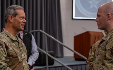 CSAF visits Barksdale Air Force Base