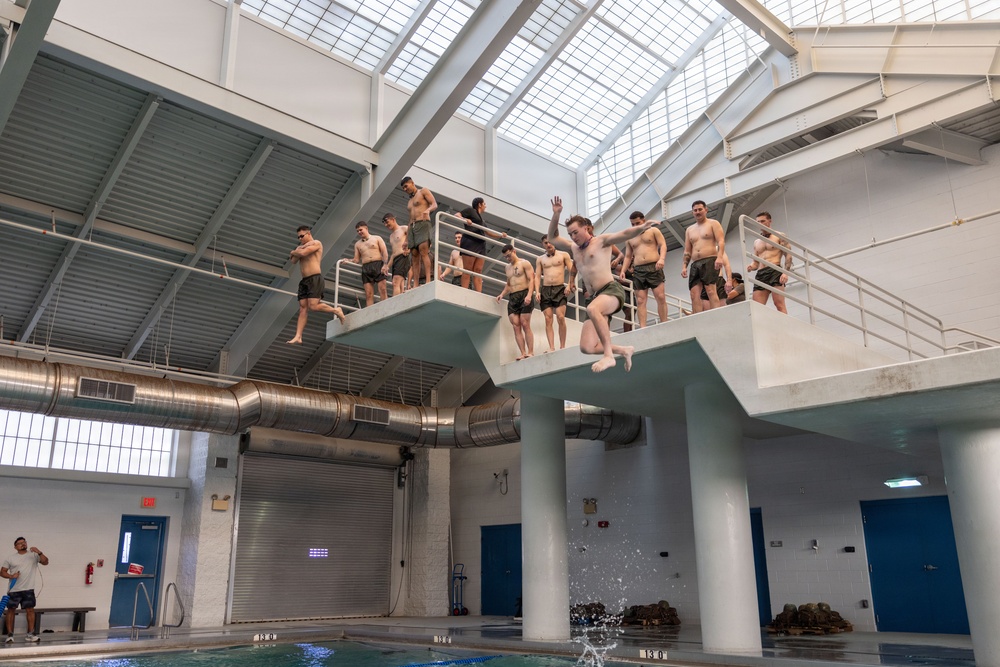 2nd Combat Readiness Regiment Water Survival Advanced Course