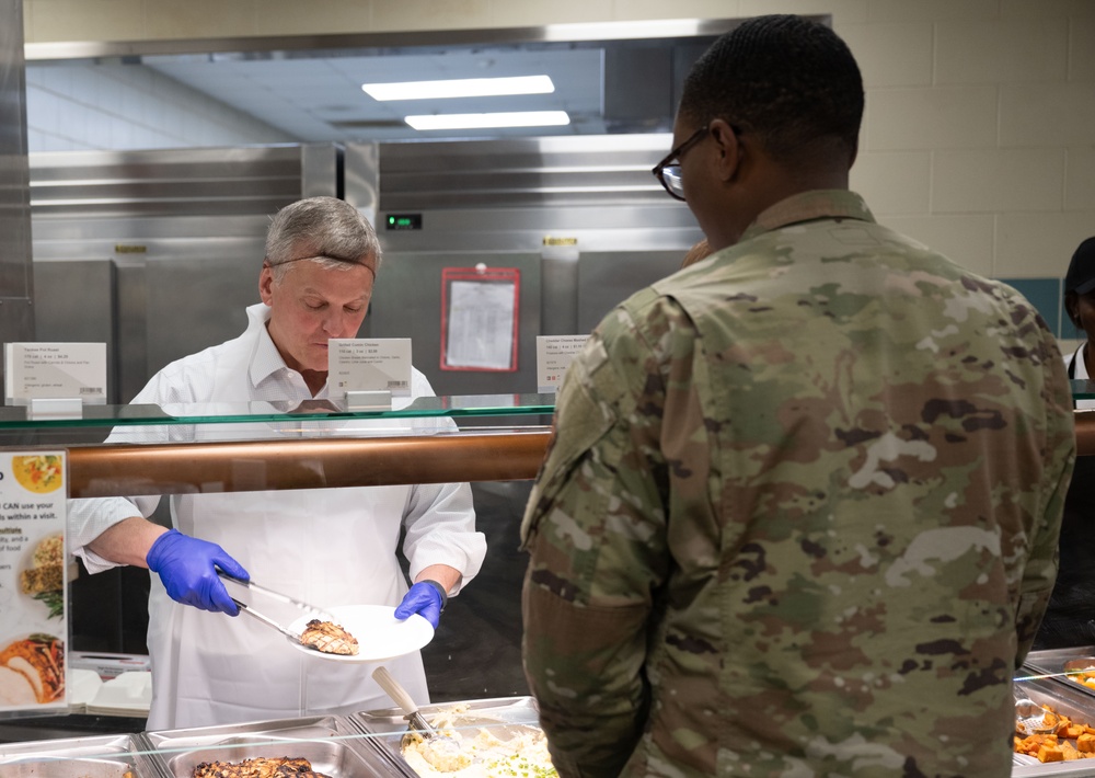 N.C. Governor and First Lady host &quot;friendsgiving&quot; at SJAFB