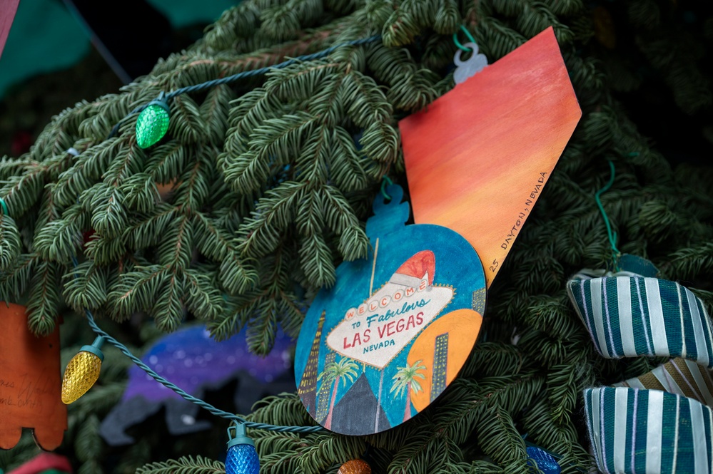 U.S. Capitol Christmas Tree visits Joint Base Andrews