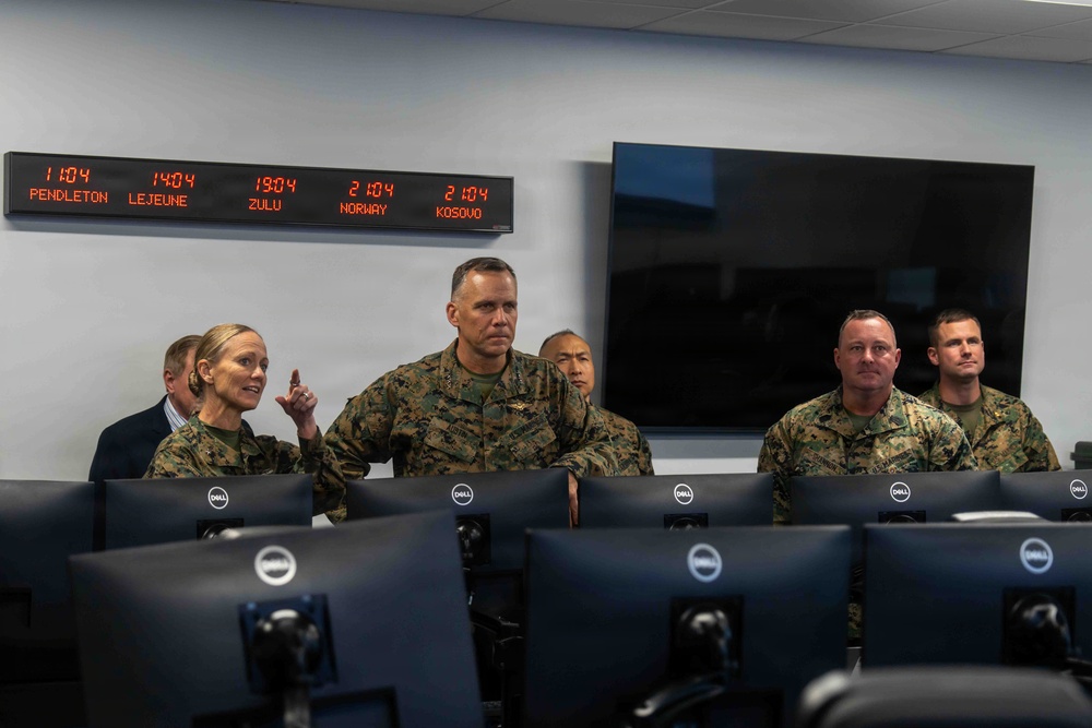 Combat Development and Integration Deputy Commandant Visits 2nd MLG and II MEF Innovation Campus