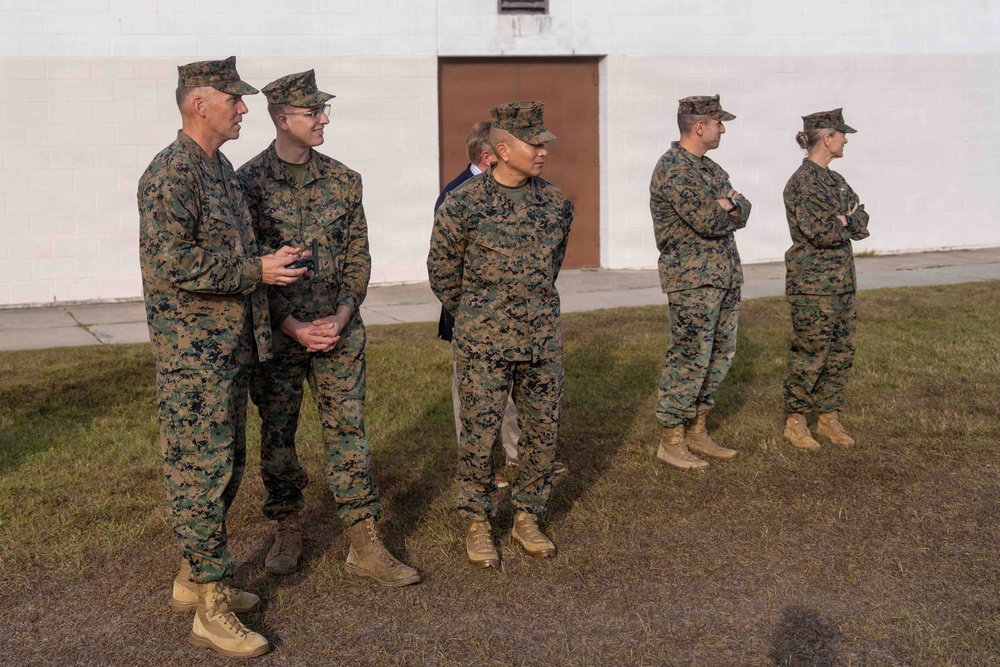 Combat Development and Integration Deputy Commandant Visits 2nd MLG and II MEF Innovation Campus