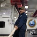 USS Theodore Roosevelt Line Handling