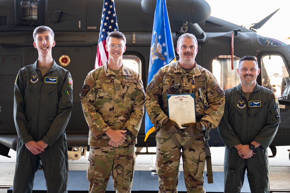 First Air Medal awarded by 20 AF goes to Malmstrom Airman for medical heroism