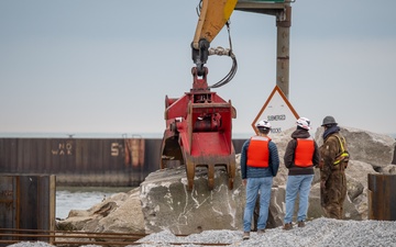 Rebuilding History: U.S. Army Corps of Engineers Completes Crucial Repairs to Vermilion Harbor Pier