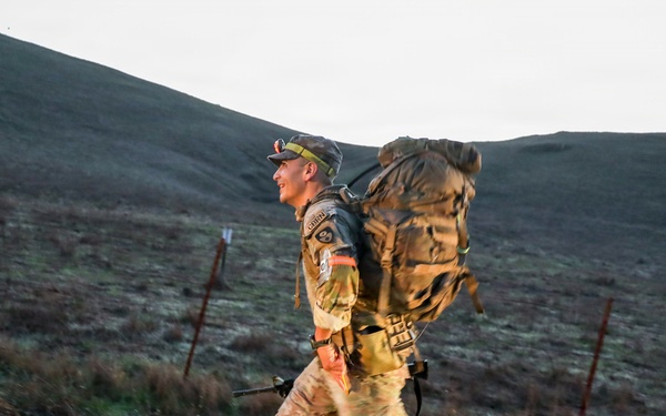 California FY 26 Best Warrior Competition - Unknown Distance Ruck March