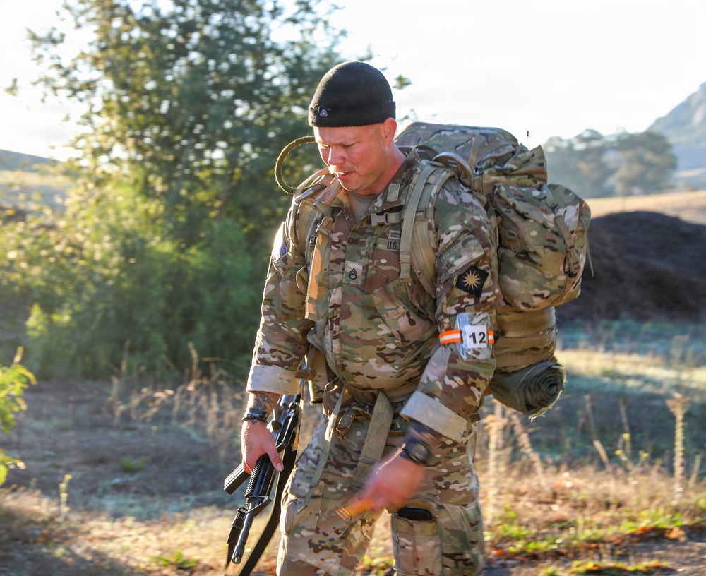California FY 26 Best Warrior Competition - Unknown Distance Ruck March