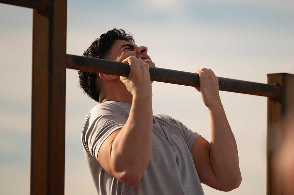 Nellis Airmen compete to earn German Armed Forces Proficiency Badge
