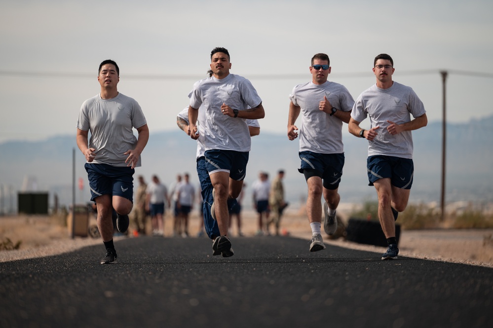 Nellis Airmen compete to earn German Armed Forces Proficiency Badge