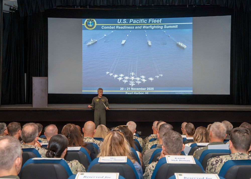 Commander, U.S. Pacific Fleet hosts the 2025 COMPACFLT Combat Readiness and Warfighting Summit