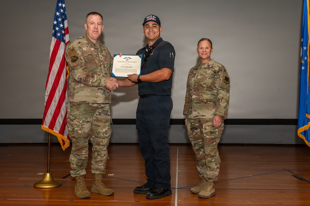 Recognizing excellence: 99th Air Base Wing 3rd quarter award ceremony