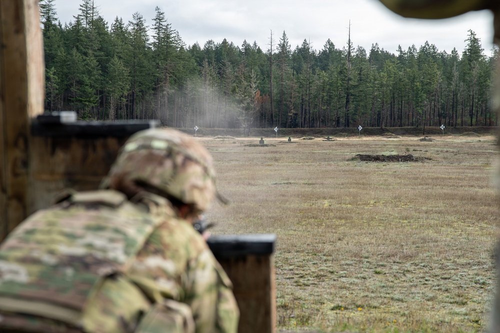 7th Infantry Division Military Intelligence Soldier of the Year: M4 Range