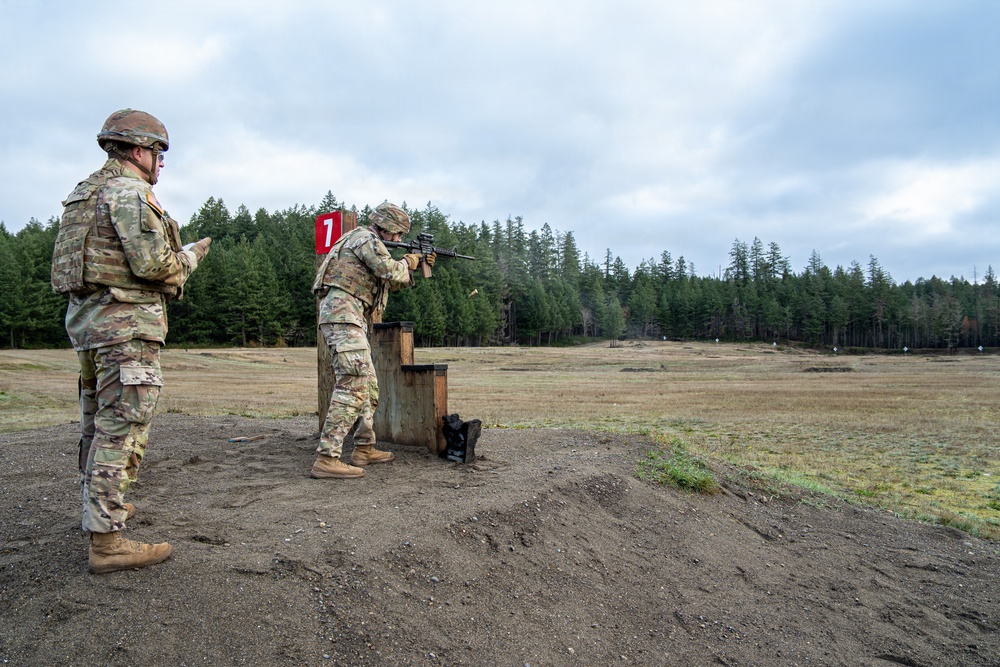 7th Infantry Division Military Intelligence Soldier of the Year: M4 Range