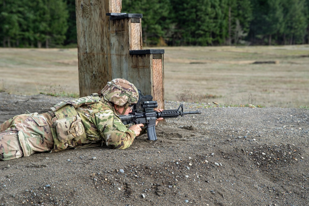 7th Infantry Division Military Intelligence Soldier of the Year: M4 Range