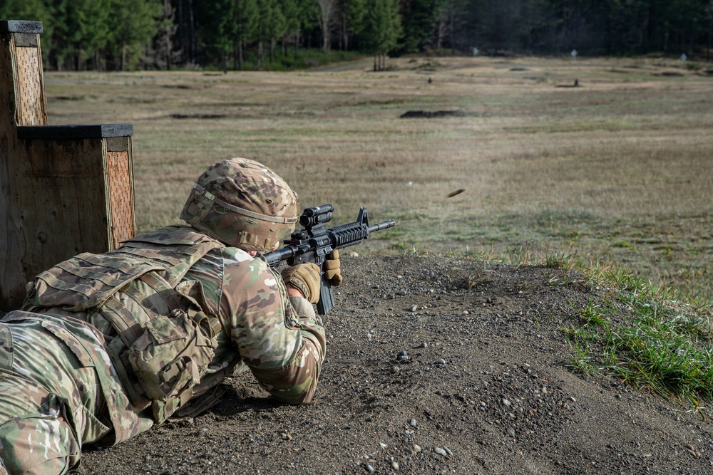 7th Infantry Division Military Intelligence Soldier of the Year: M4 Range