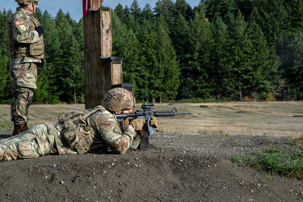 7th Infantry Division Military Intelligence Soldier of the Year: M4 Range