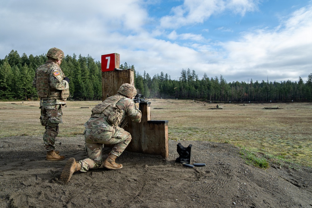 7th Infantry Division Military Intelligence Soldier of the Year: M4 Range