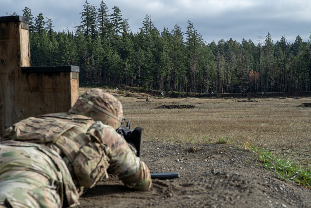 7th Infantry Division Military Intelligence Soldier of the Year: M4 Range