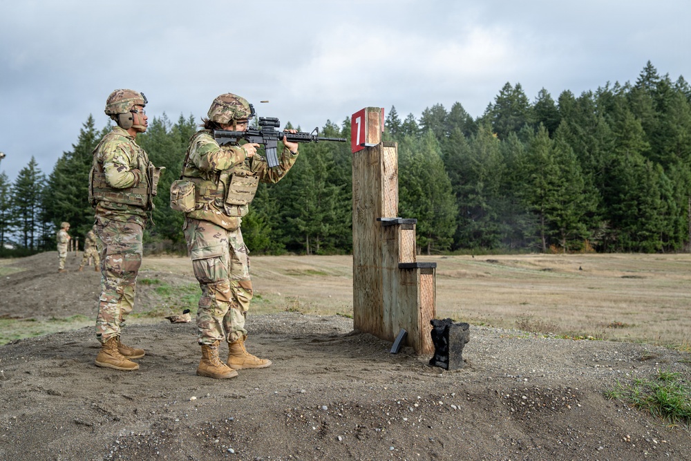 7th Infantry Division Military Intelligence Soldier of the Year: M4 Range