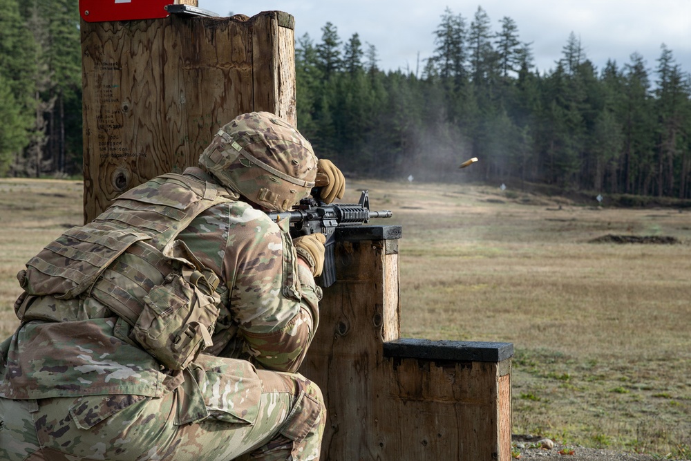 7th Infantry Division Military Intelligence Soldier of the Year: M4 Range