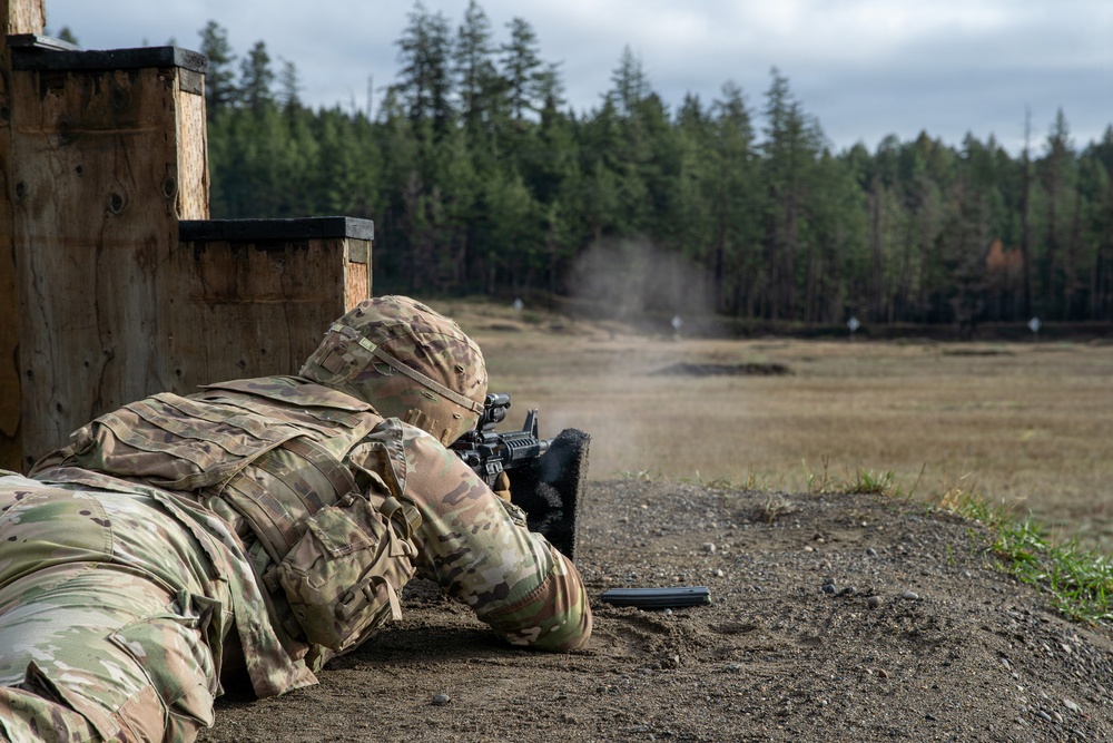 7th Infantry Division Military Intelligence Soldier of the Year: M4 Range