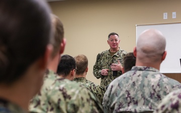 Surface Advanced Warfighting Schoolhouse (SAWS) all hands call