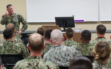 Surface Advanced Warfighting Schoolhouse (SAWS) all hands call