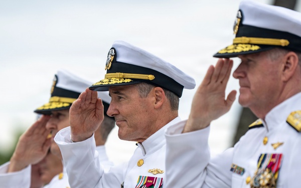 U.S. Pacific Fleet Deputy Commander Retirement Ceremony
