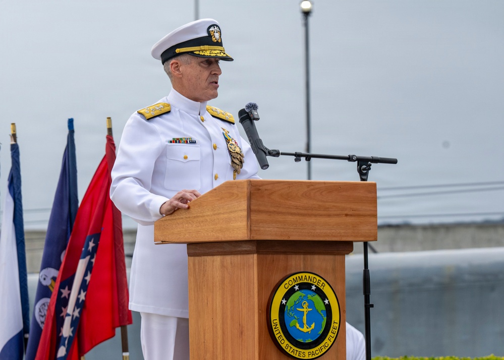 U.S. Pacific Fleet Deputy Commander Retirement Ceremony