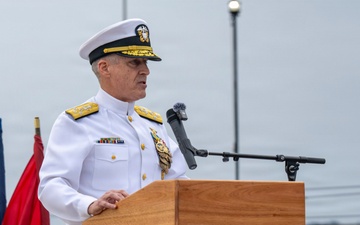U.S. Pacific Fleet Deputy Commander Retirement Ceremony
