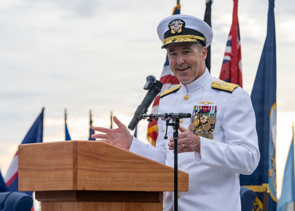 U.S. Pacific Fleet Deputy Commander Retirement Ceremony