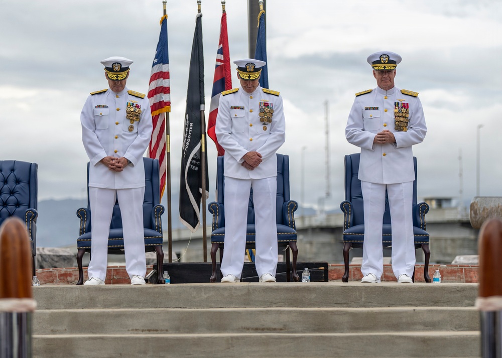 U.S. Pacific Fleet Deputy Commander Retirement Ceremony