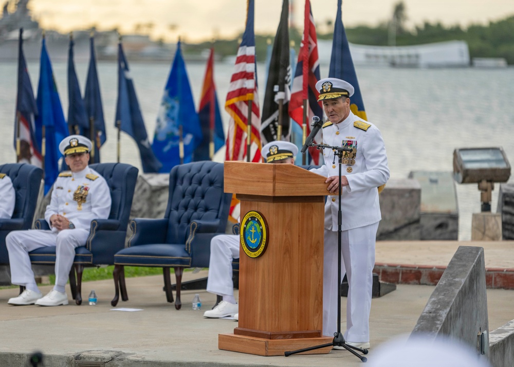 U.S. Pacific Fleet Deputy Commander Retirement Ceremony
