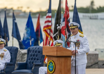 U.S. Pacific Fleet Deputy Commander Retirement Ceremony
