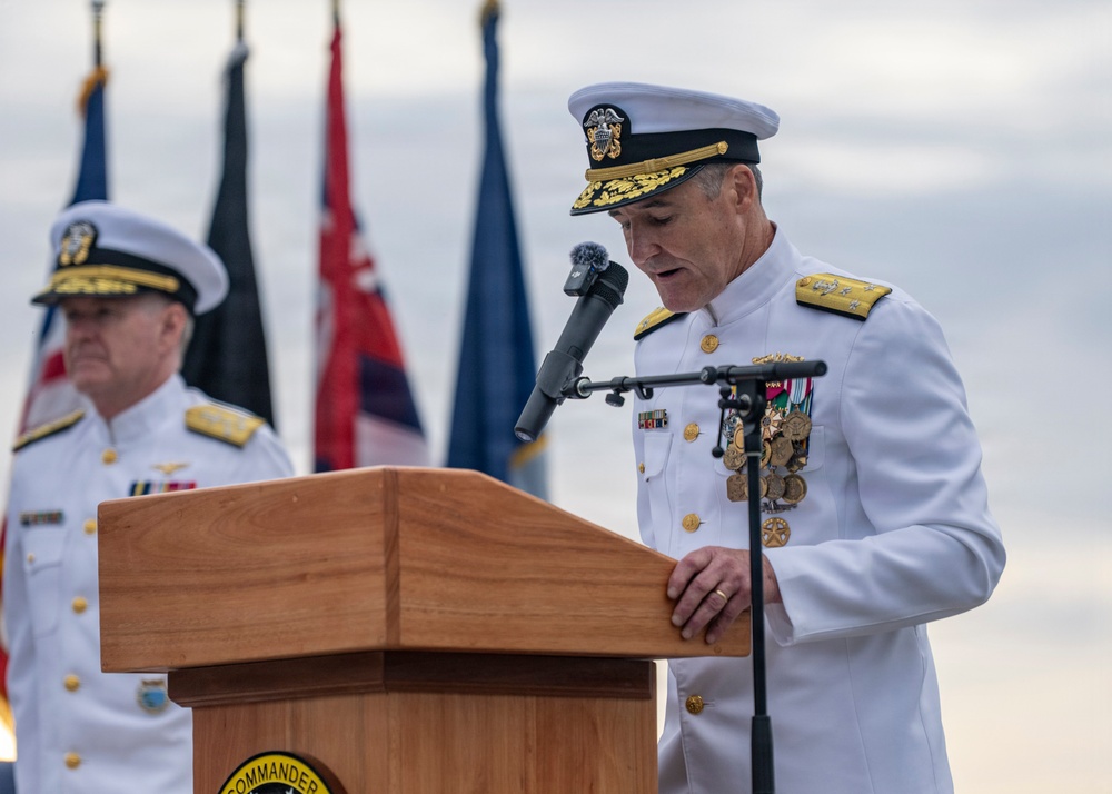 U.S. Pacific Fleet Deputy Commander Retirement Ceremony