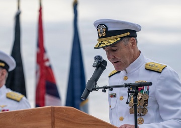 U.S. Pacific Fleet Deputy Commander Retirement Ceremony