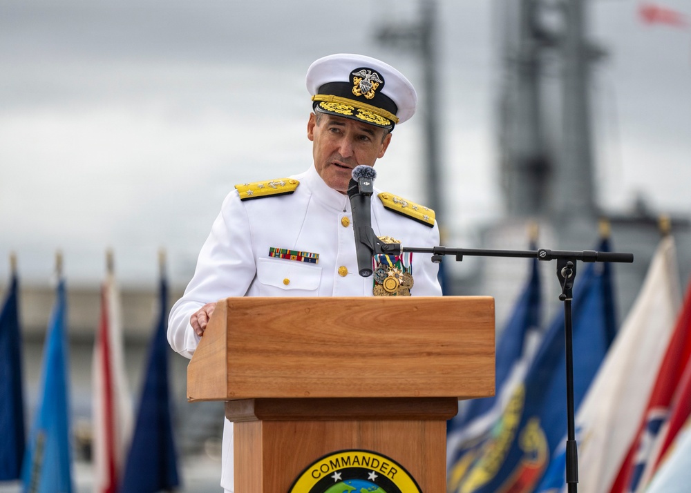 U.S. Pacific Fleet Deputy Commander Retirement Ceremony