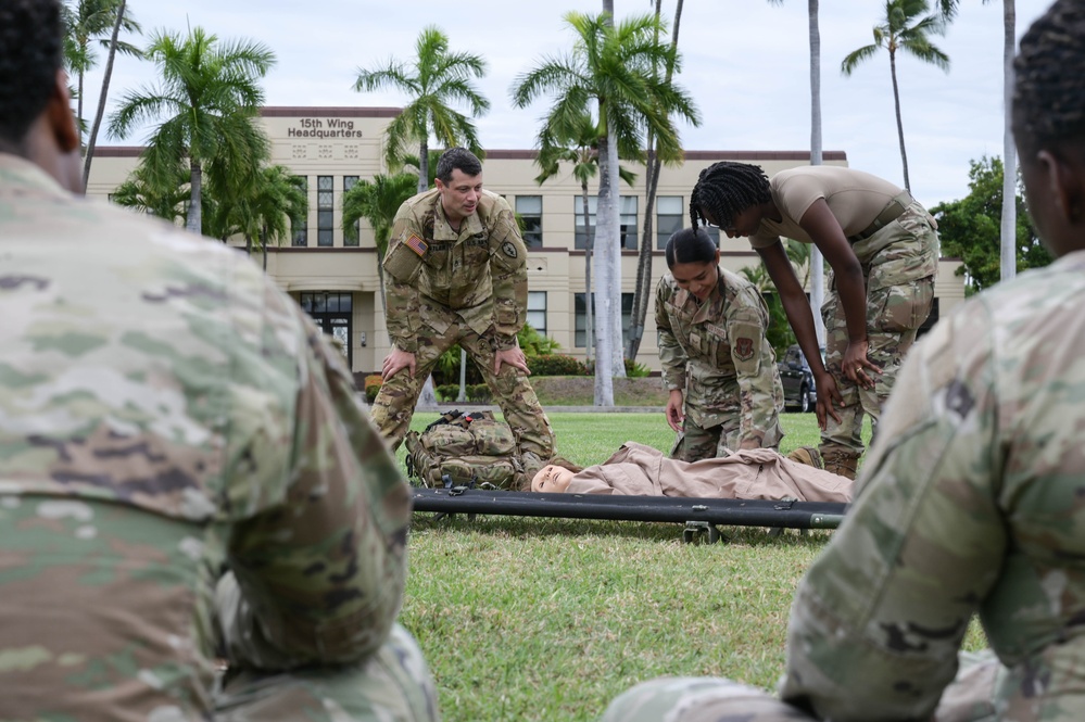 15th Medical Group participates in Army-led medical evacuation training